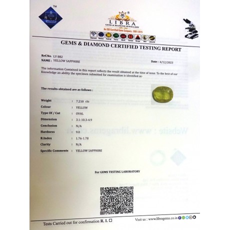 YELLOW SAPPHIRE