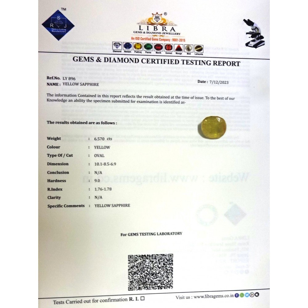 YELLOW SAPPHIRE