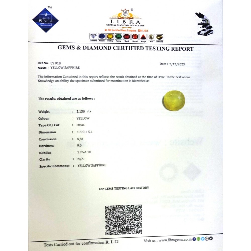 YELLOW SAPPHIRE
