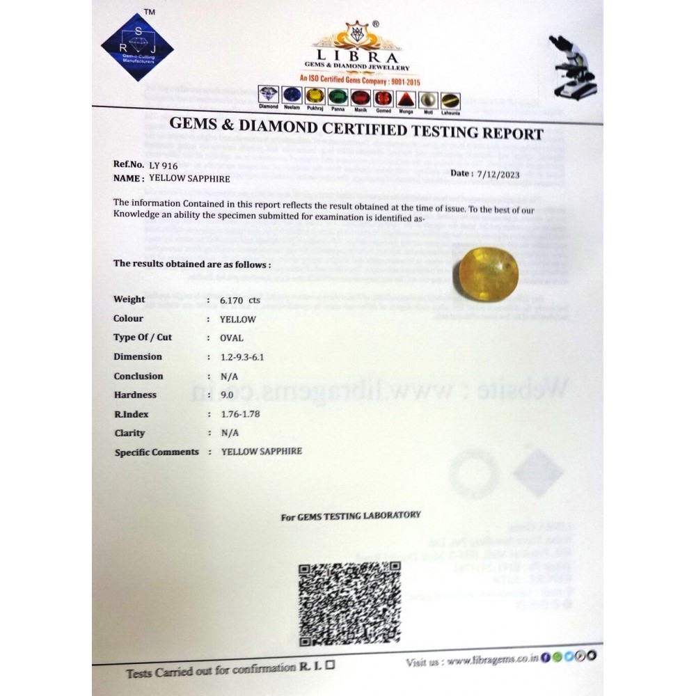 YELLOW SAPPHIRE