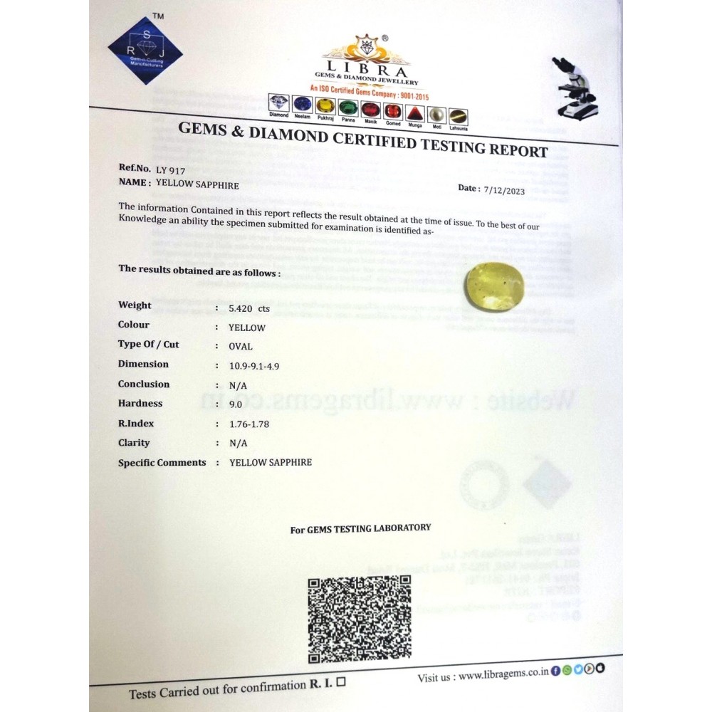 YELLOW SAPPHIRE