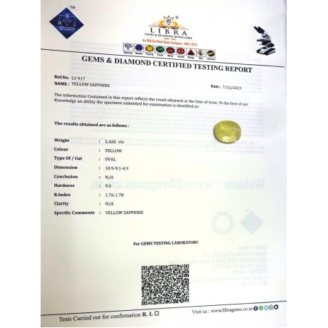 YELLOW SAPPHIRE