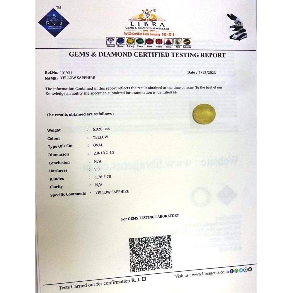 YELLOW SAPPHIRE