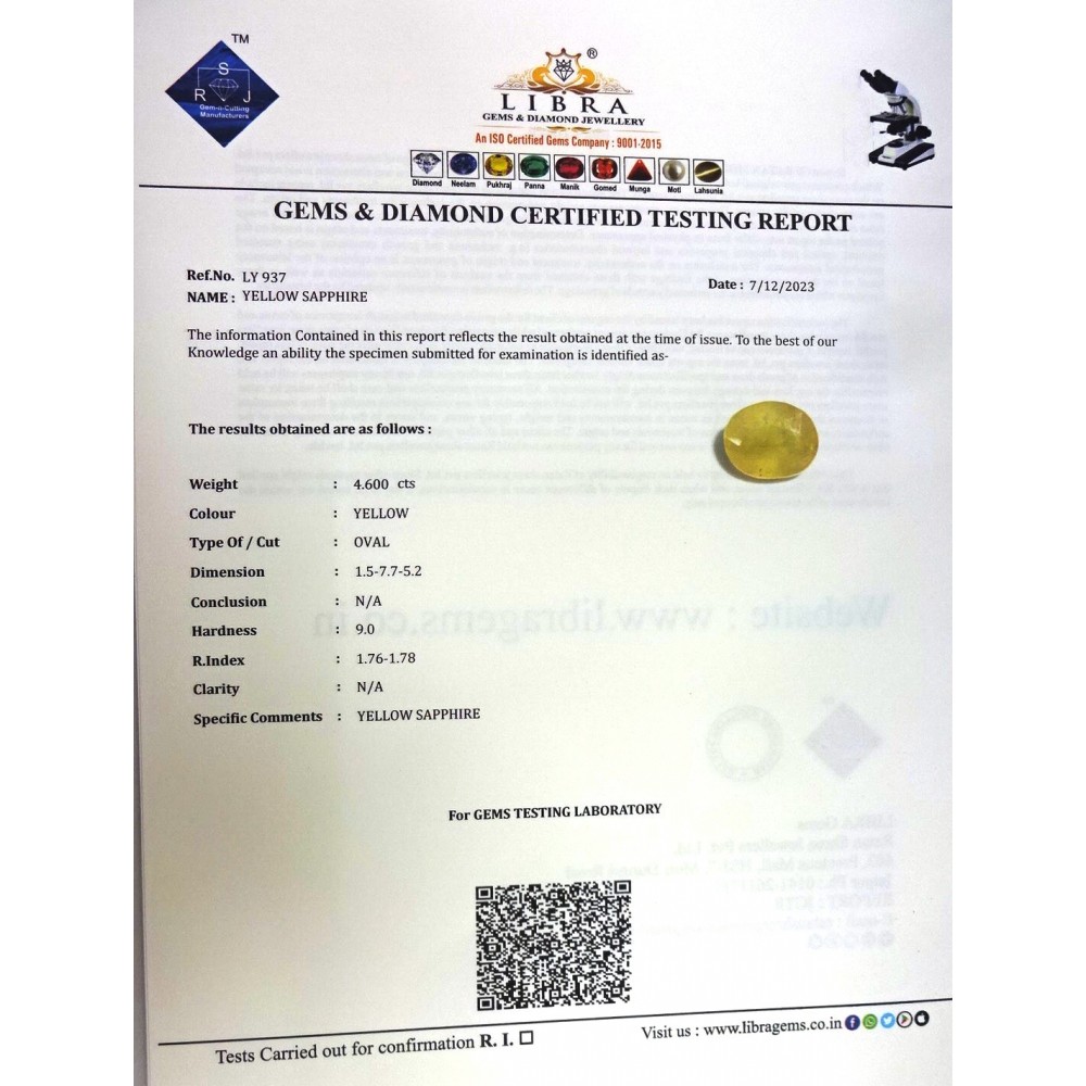 YELLOW SAPPHIRE