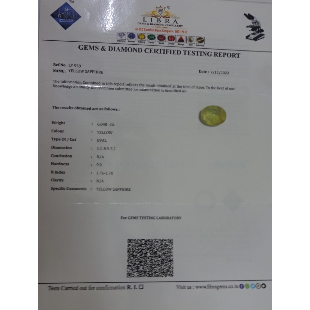 YELLOW SAPPHIRE
