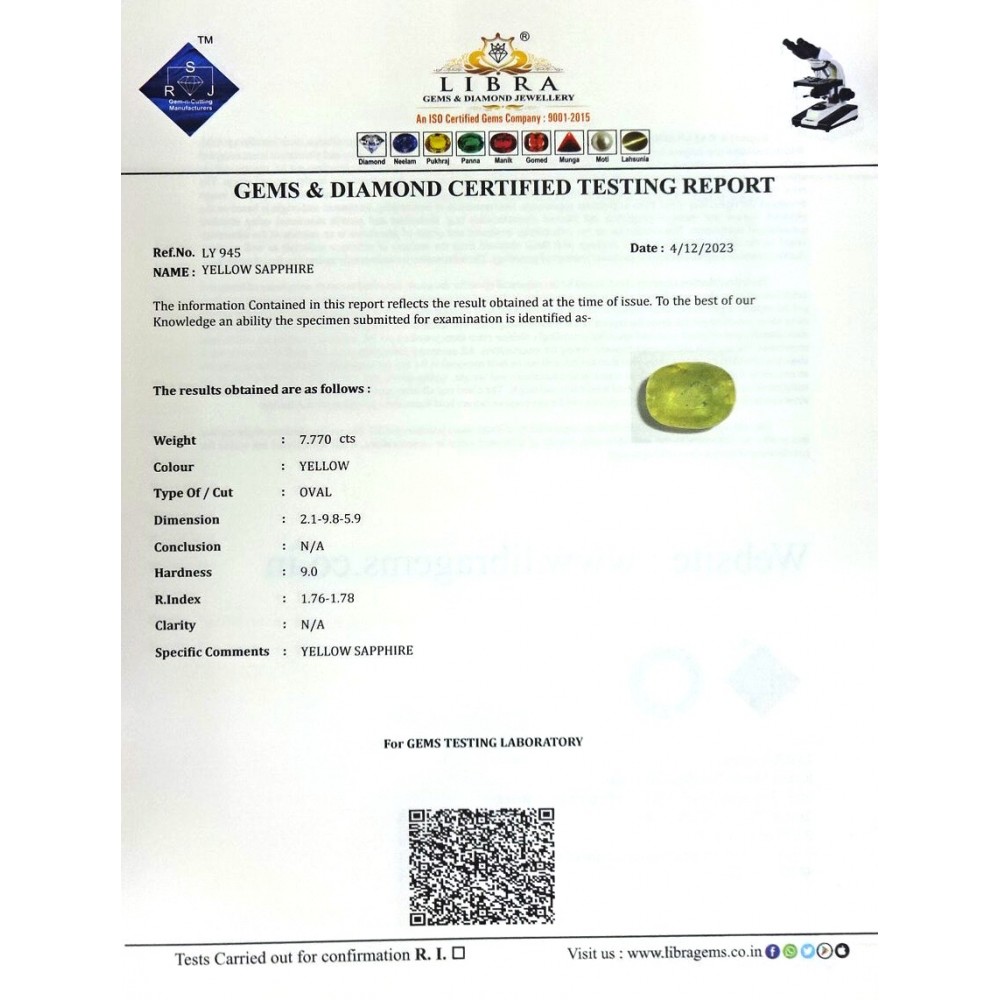 YELLOW SAPPHIRE