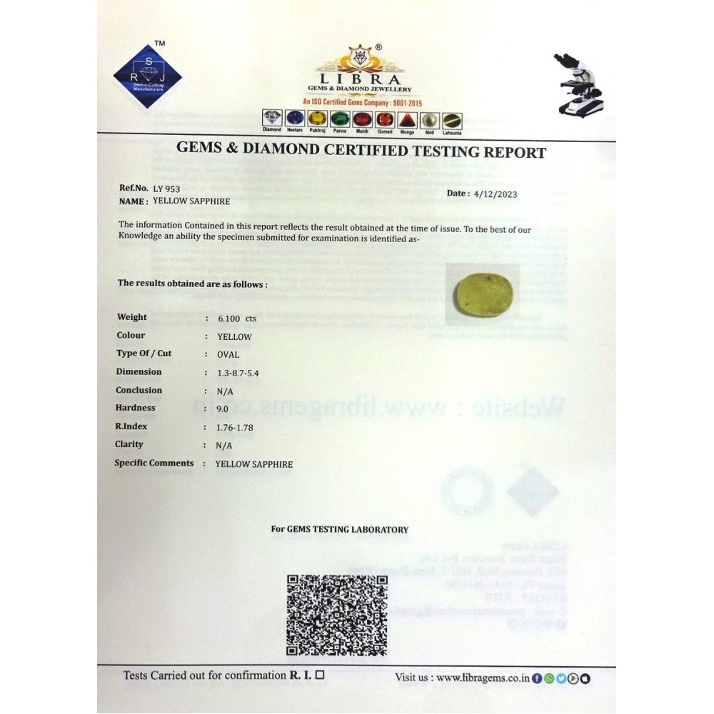 YELLOW SAPPHIRE