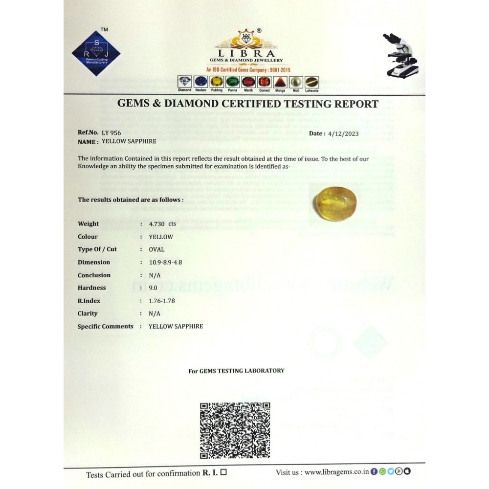YELLOW SAPPHIRE