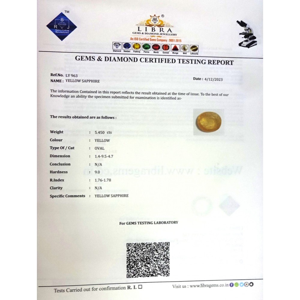 YELLOW SAPPHIRE