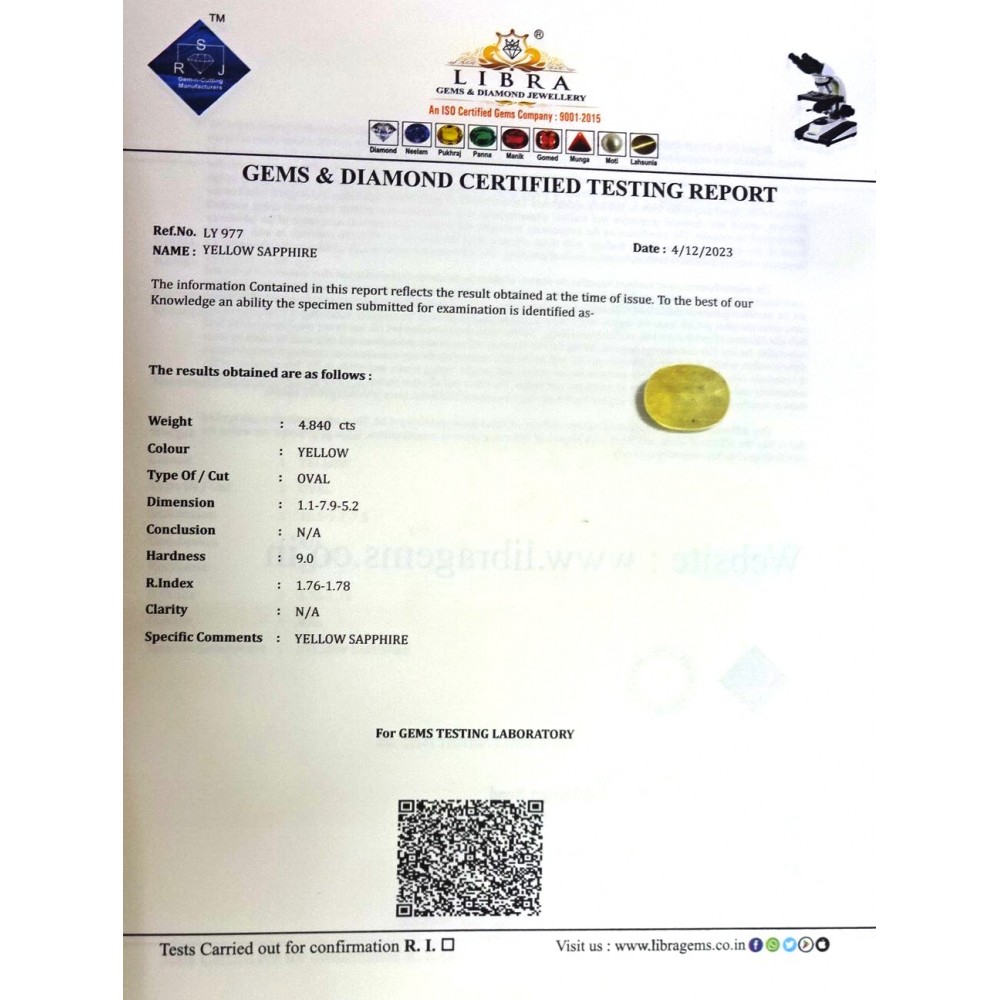 YELLOW SAPPHIRE