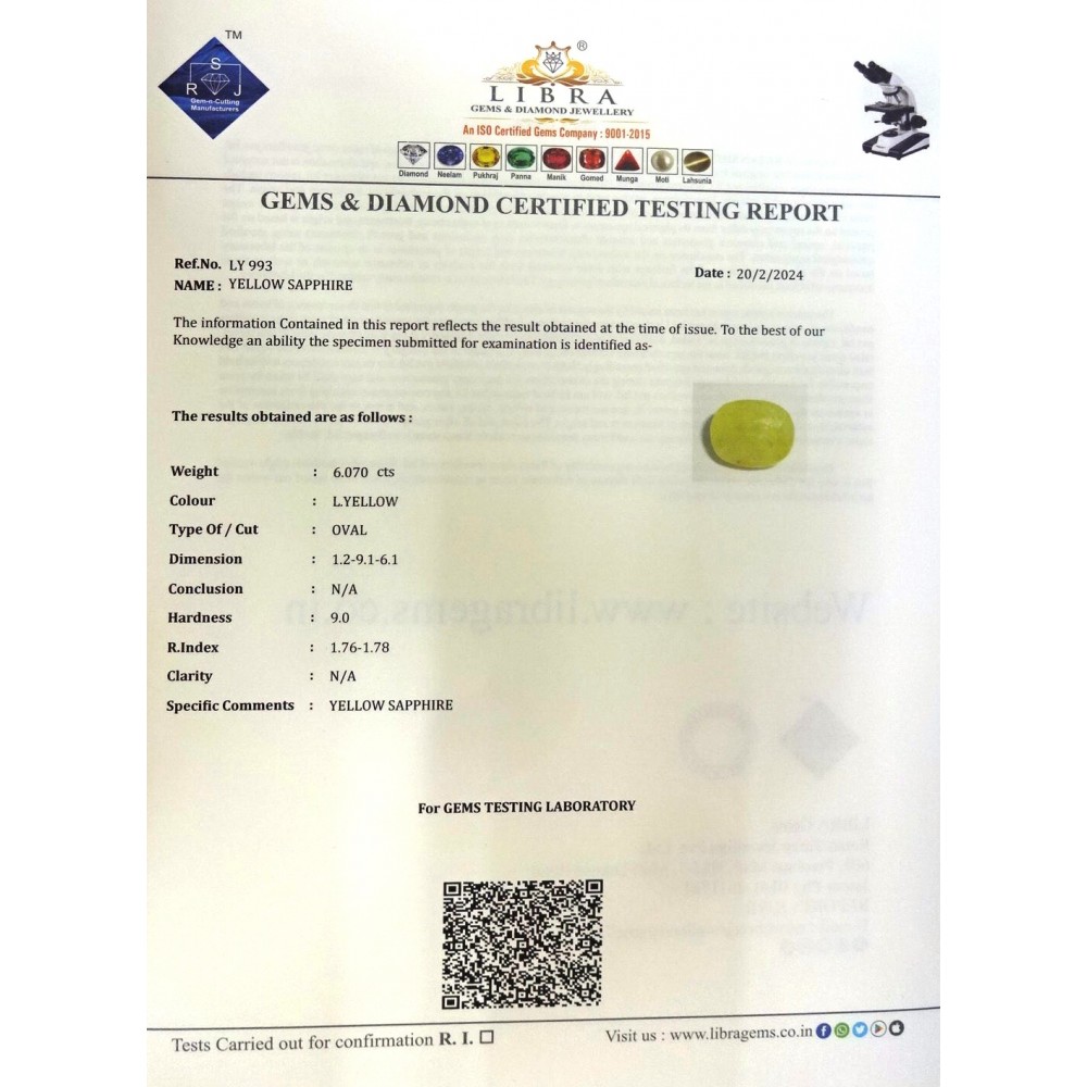 YELLOW SAPPHIRE