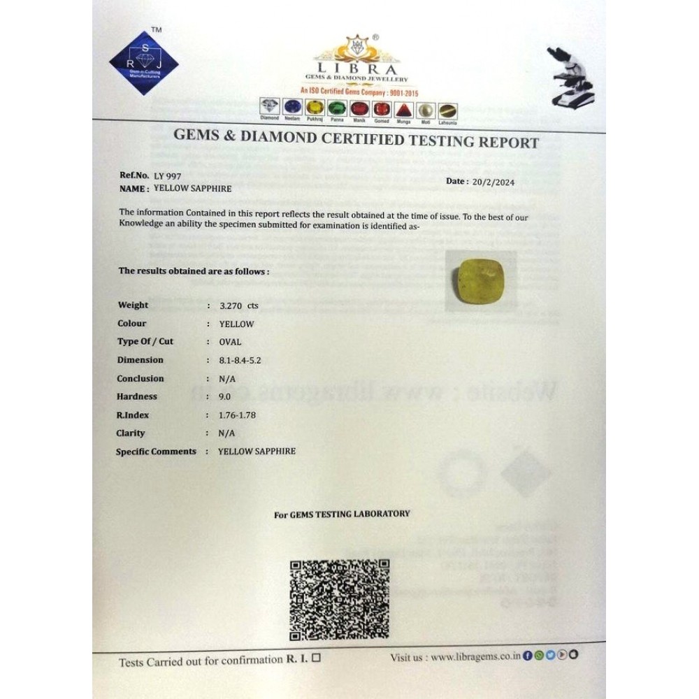 YELLOW SAPPHIRE
