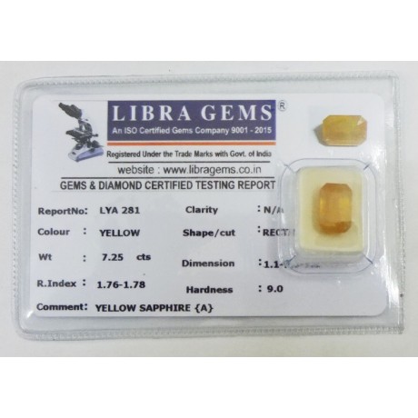 YELLOW SAPPHIRE
