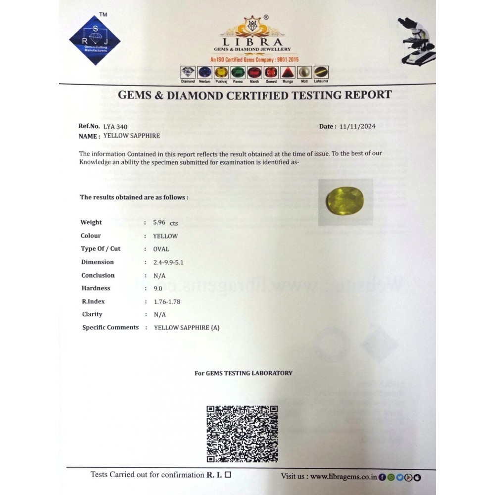 YELLOW SAPPHIRE