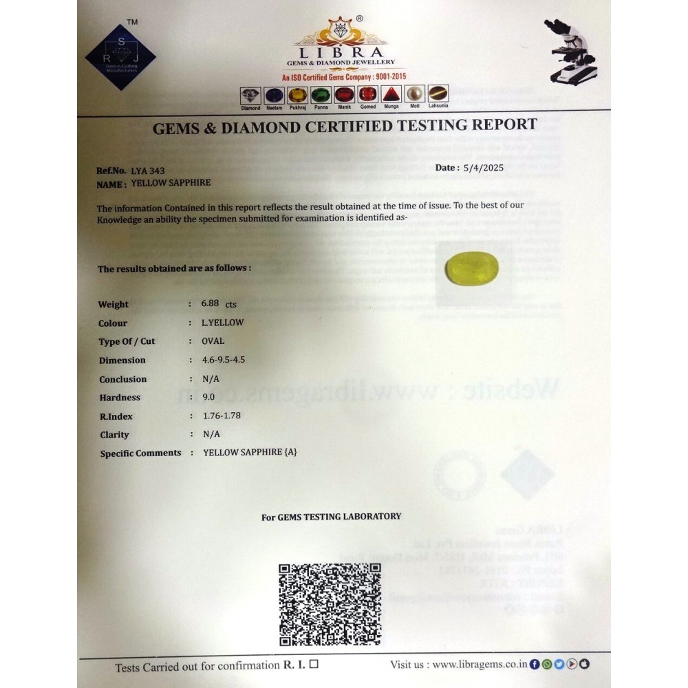 YELLOW SAPPHIRE