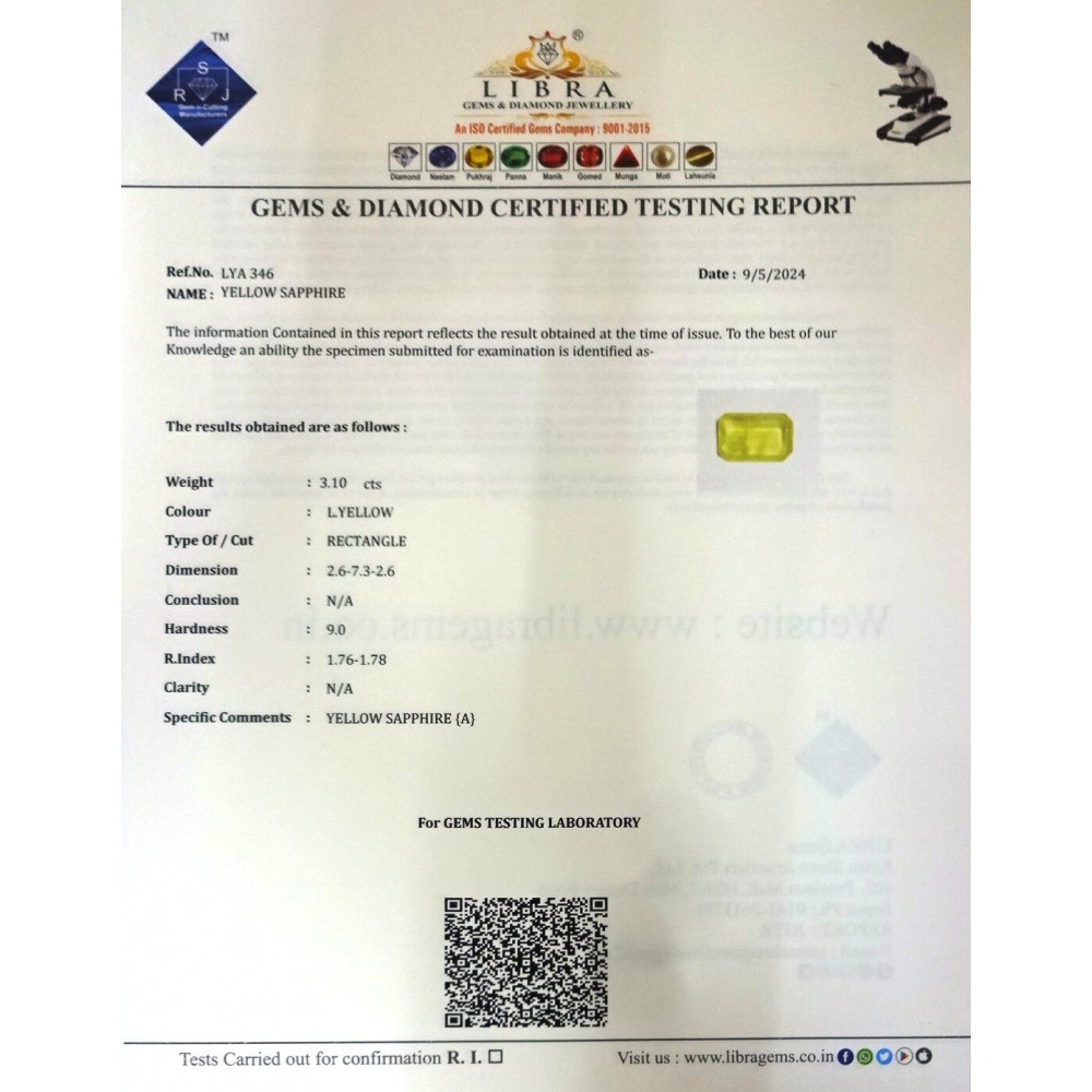 YELLOW SAPPHIRE