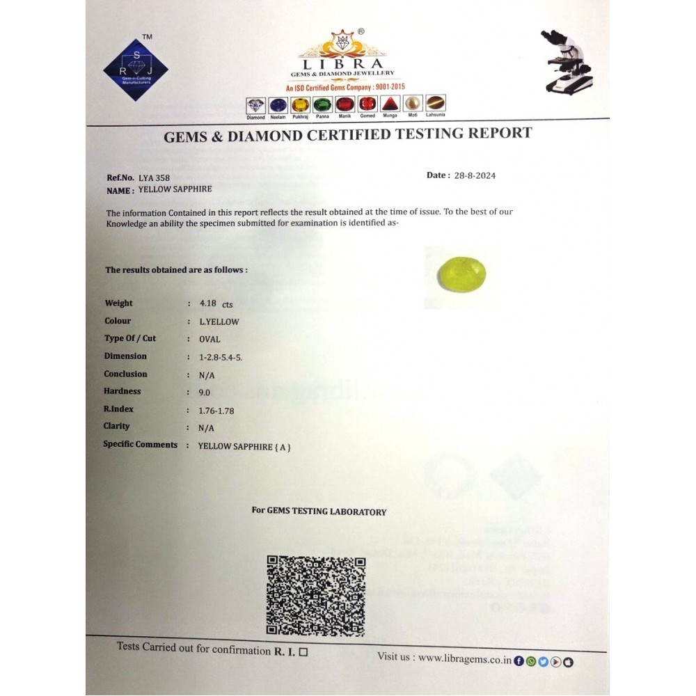 YELLOW SAPPHIRE