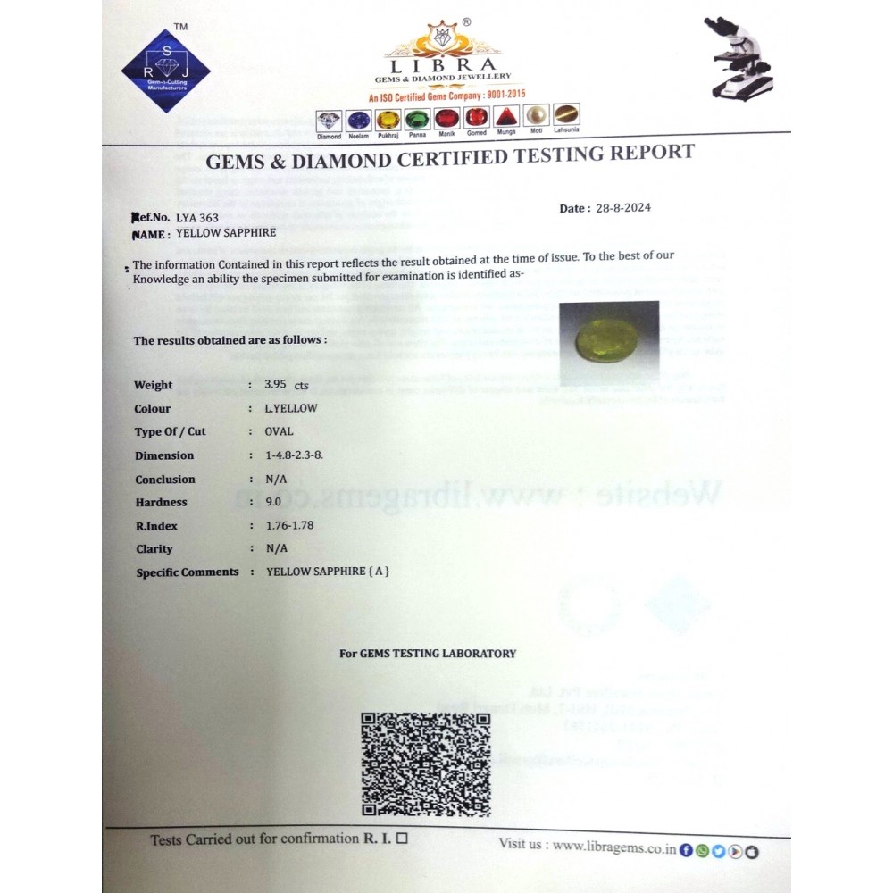 YELLOW SAPPHIRE