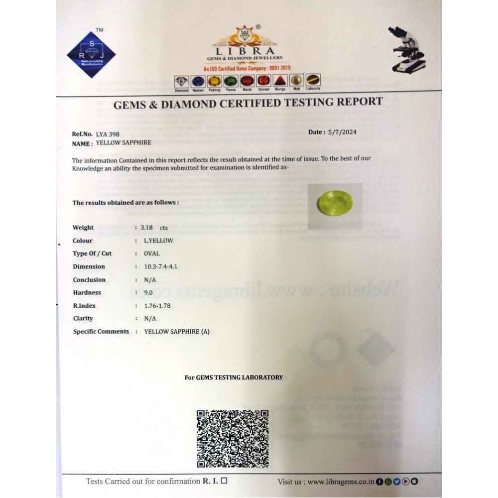 YELLOW SAPPHIRE