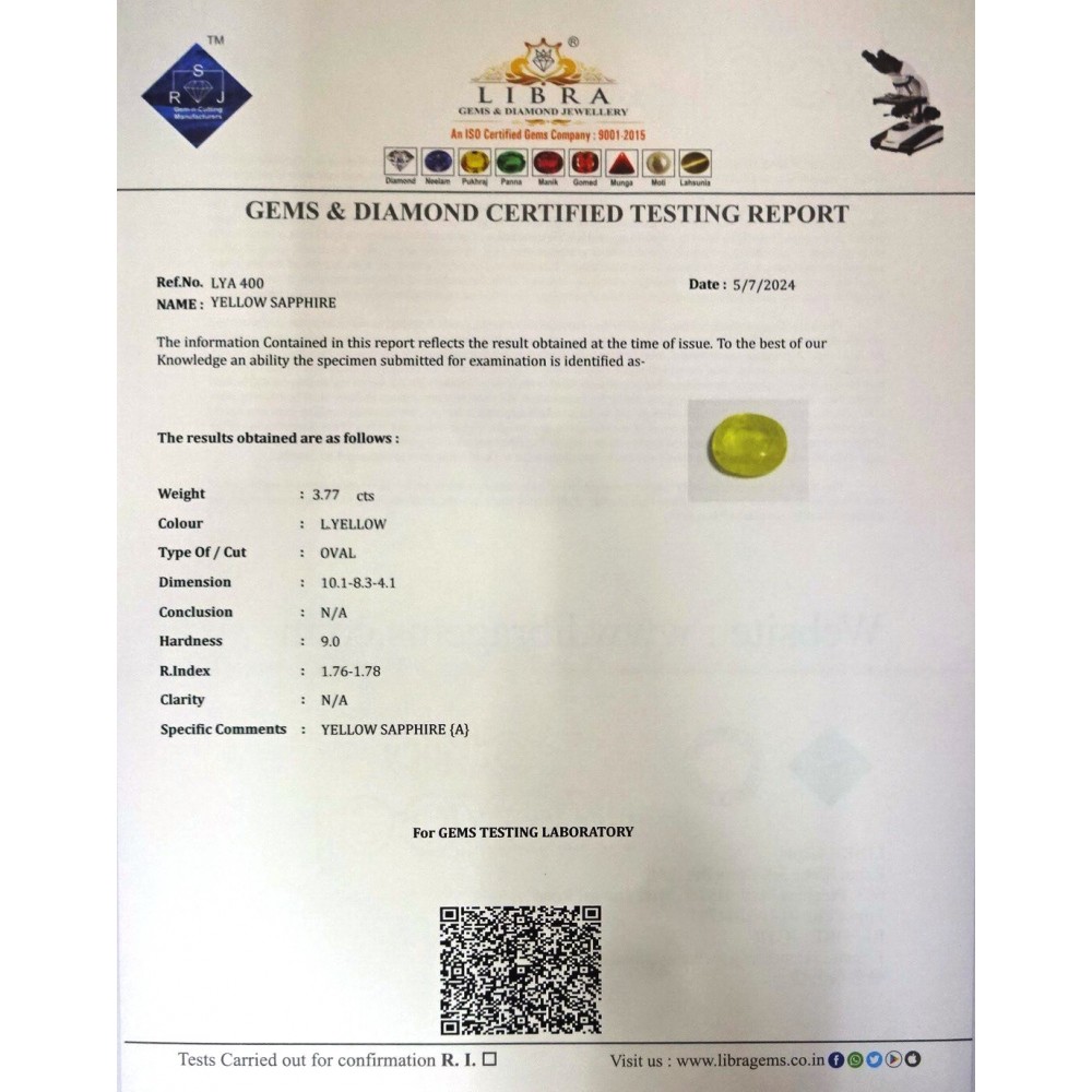 YELLOW SAPPHIRE