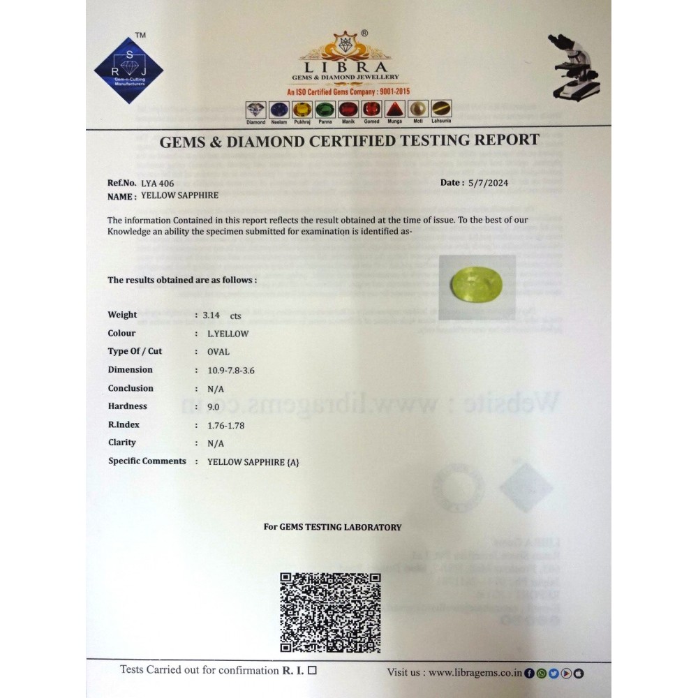 YELLOW SAPPHIRE