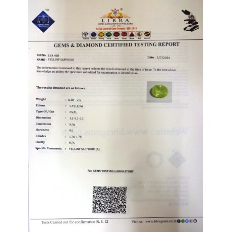 YELLOW SAPPHIRE