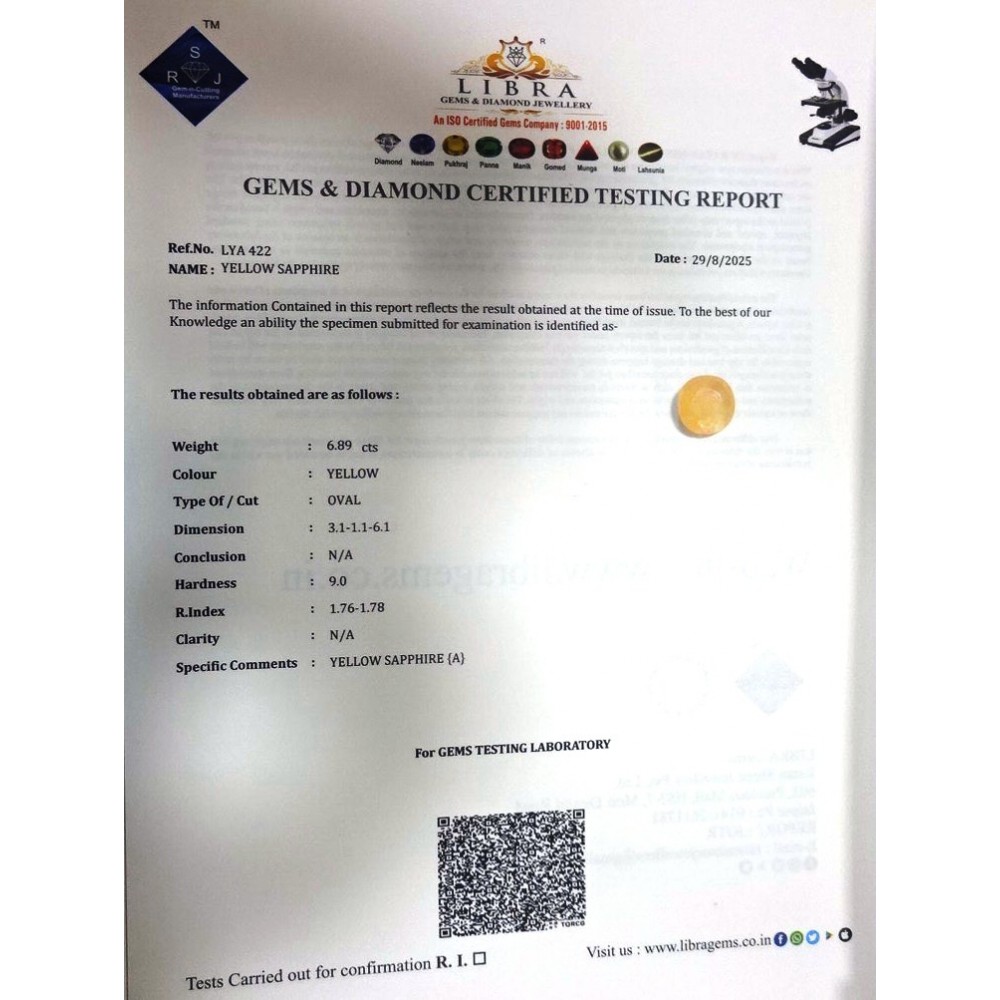 YELLOW SAPPHIRE