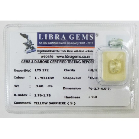 YELLOW SAPPHIRE