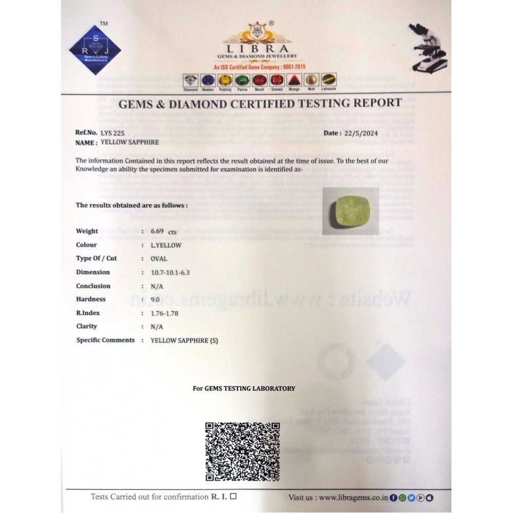 YELLOW SAPPHIRE