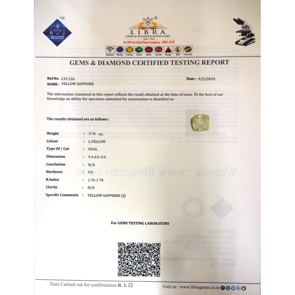 YELLOW SAPPHIRE