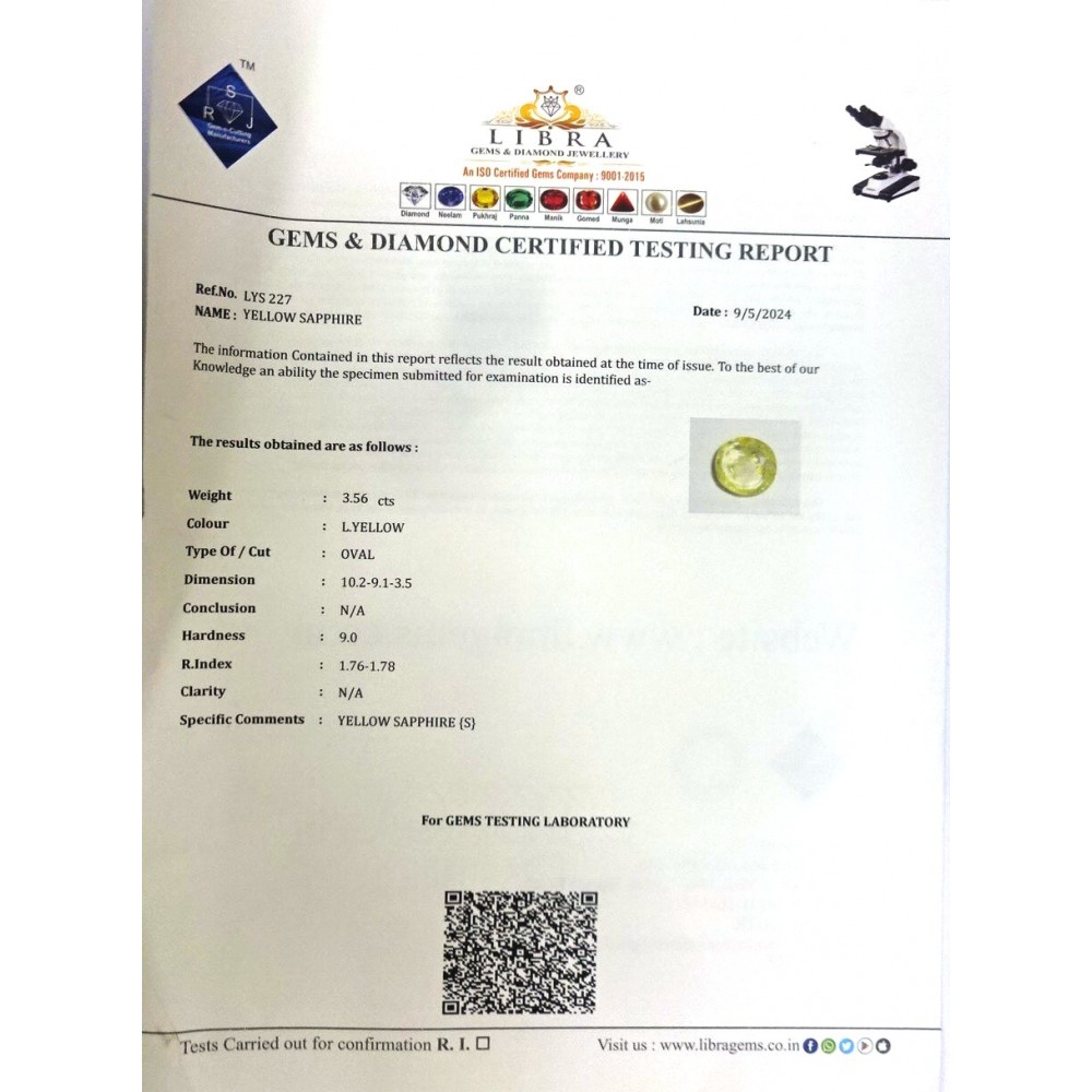YELLOW SAPPHIRE