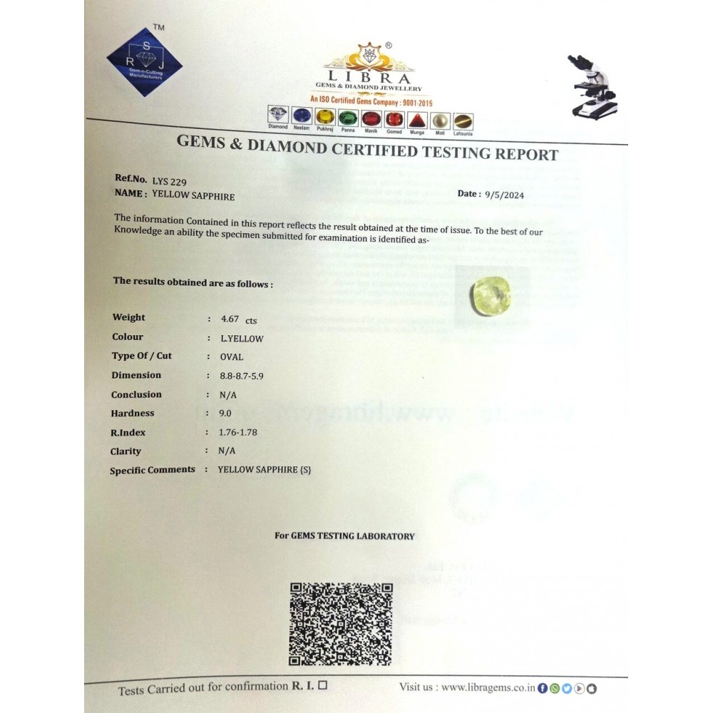 YELLOW SAPPHIRE