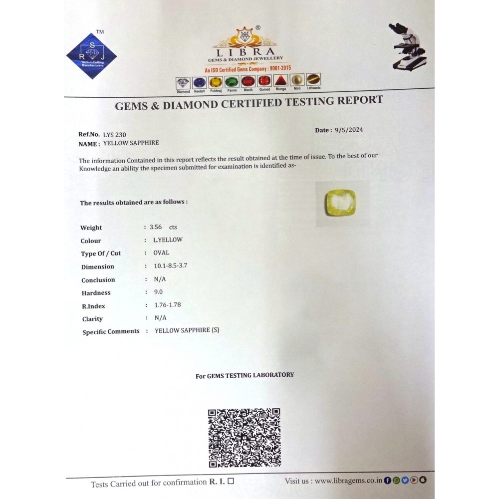 YELLOW SAPPHIRE