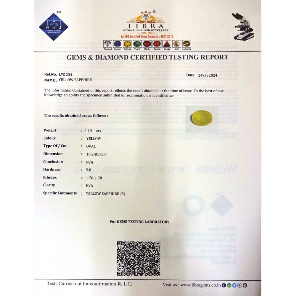 YELLOW SAPPHIRE