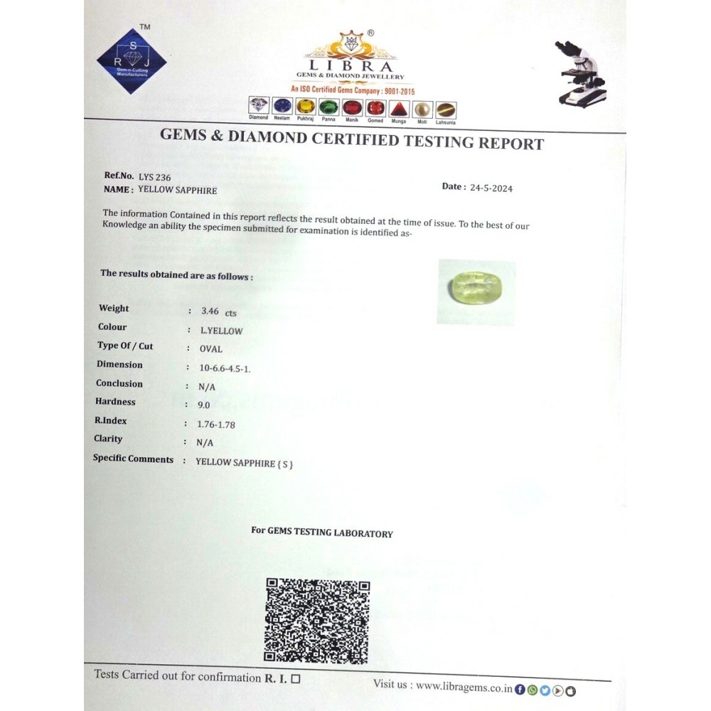 YELLOW SAPPHIRE