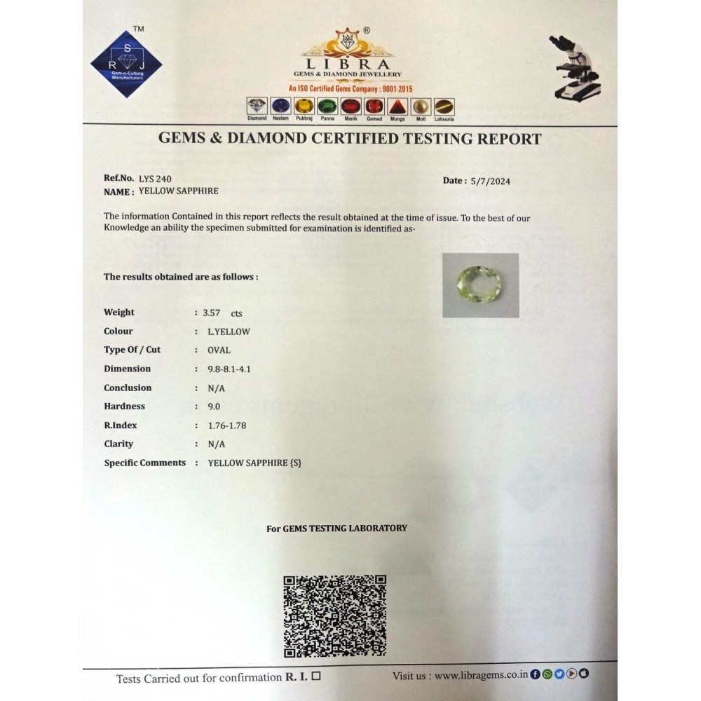 YELLOW SAPPHIRE