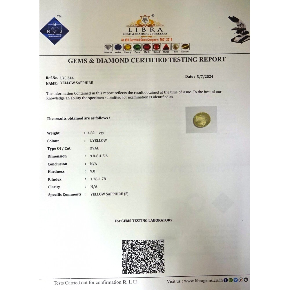 YELLOW SAPPHIRE