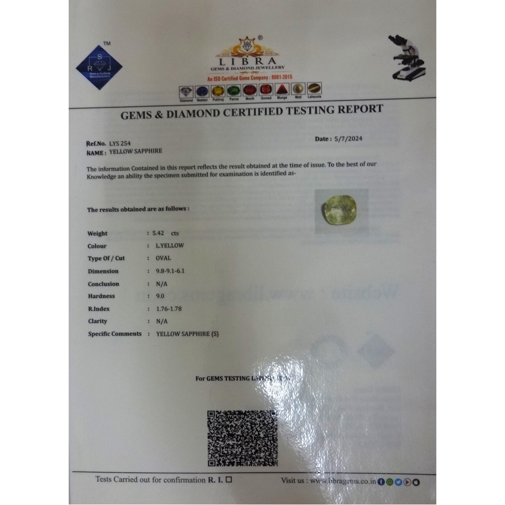 YELLOW SAPPHIRE