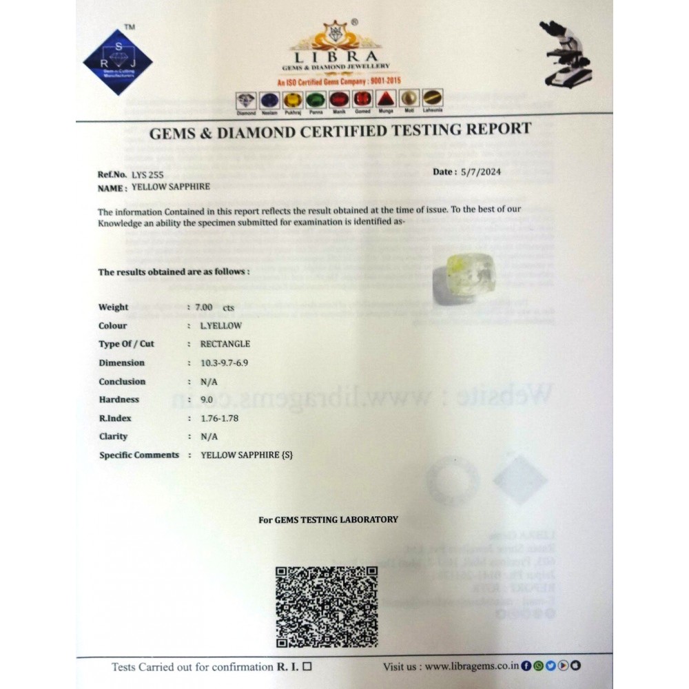 YELLOW SAPPHIRE