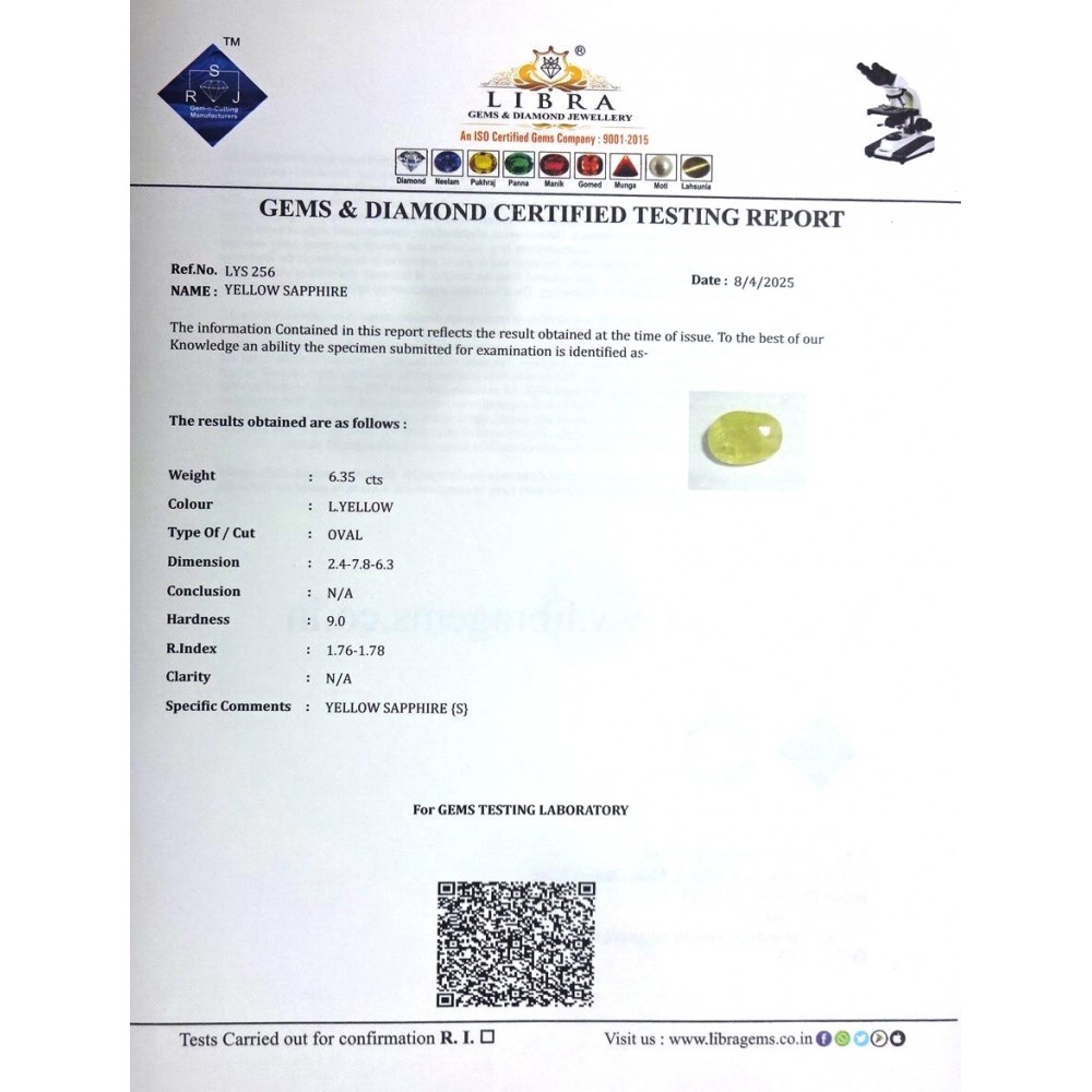 YELLOW SAPPHIRE