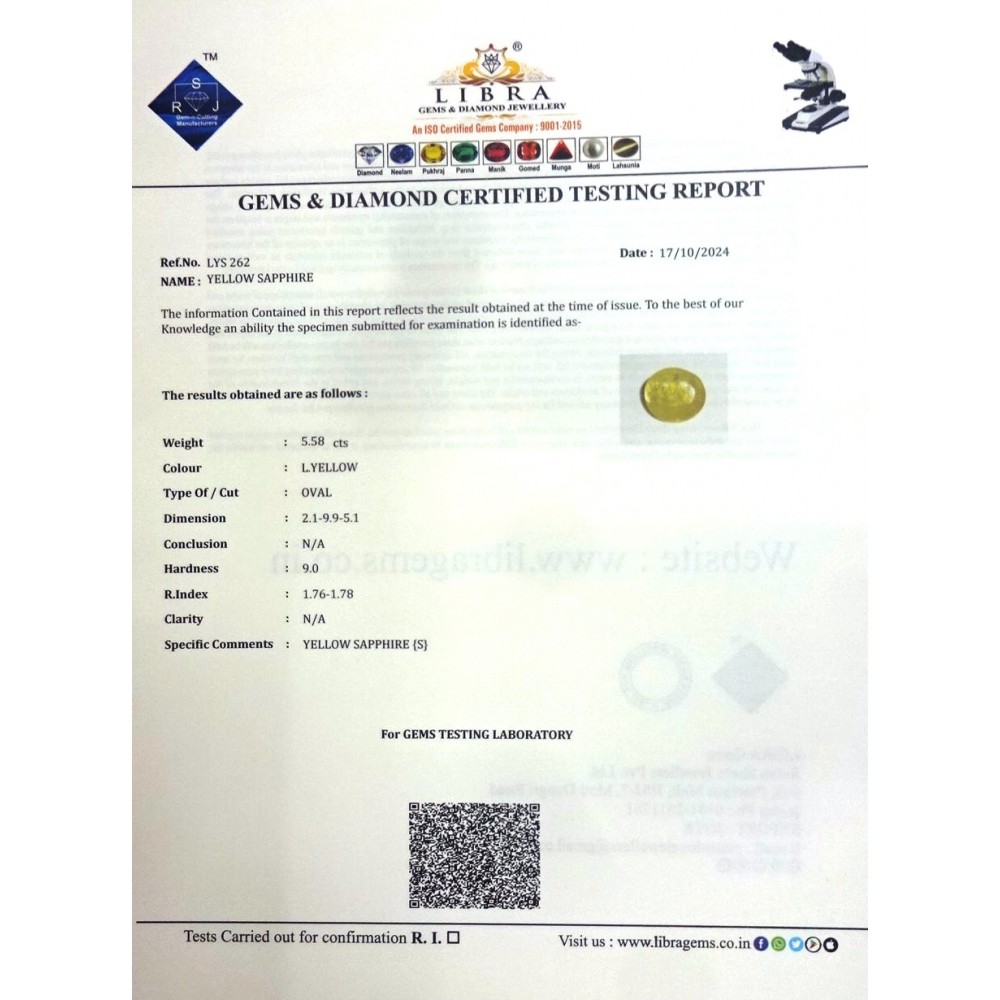 YELLOW SAPPHIRE