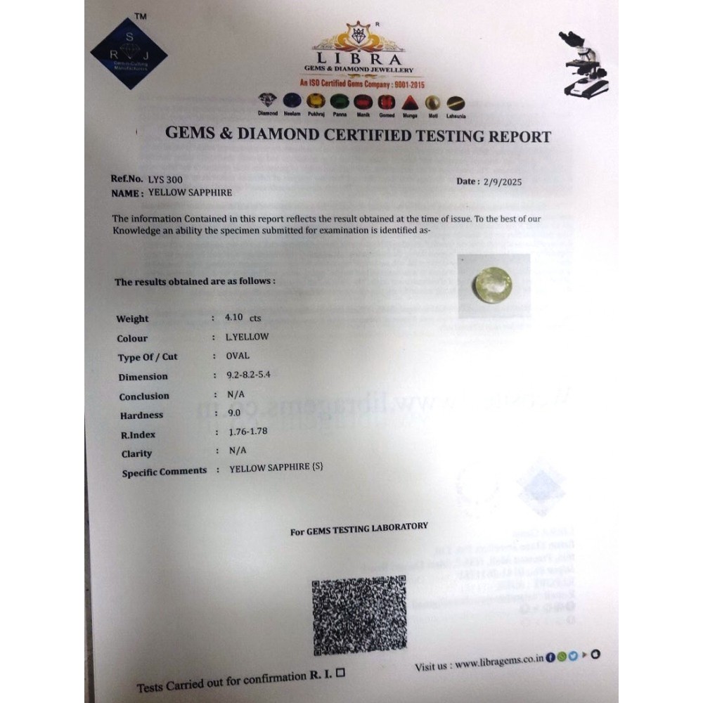 YELLOW SAPPHIRE