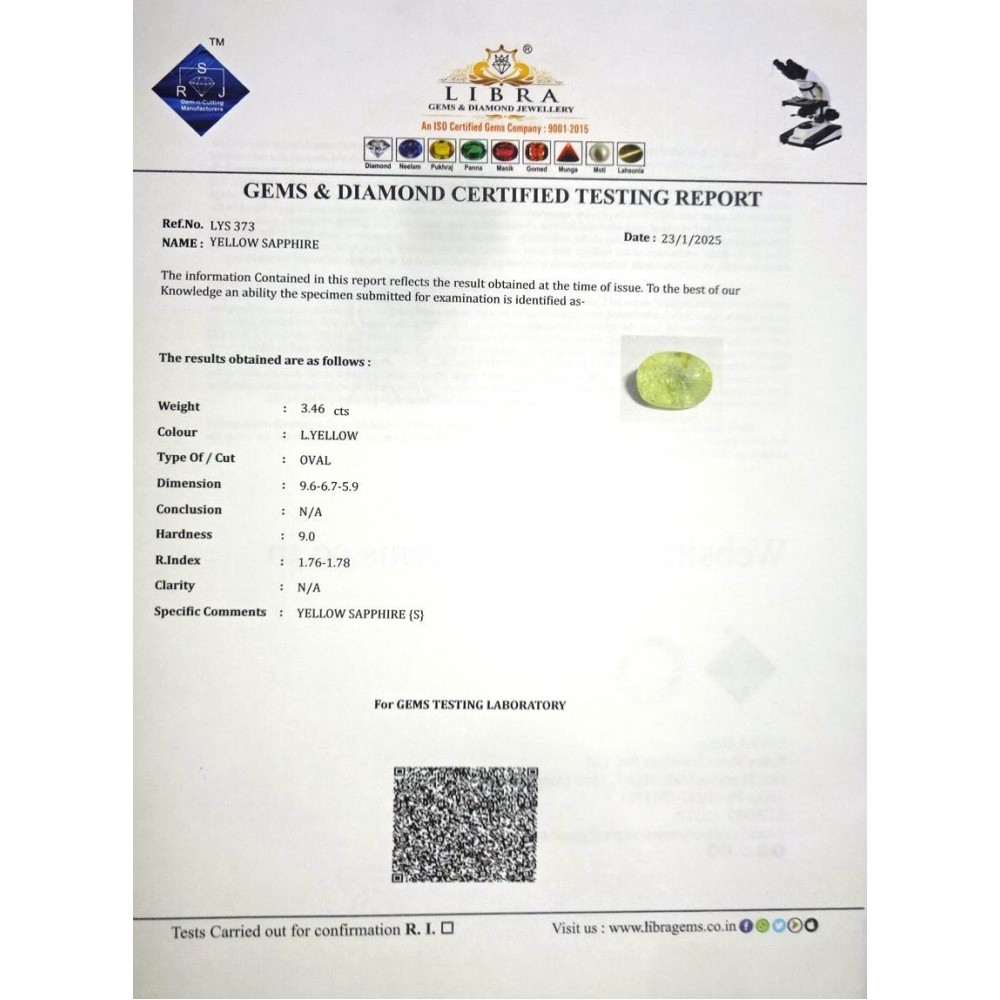 YELLOW SAPPHIRE