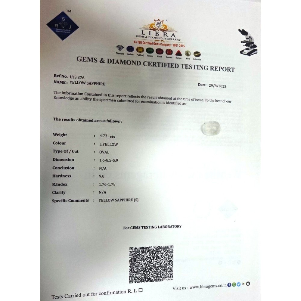 YELLOW SAPPHIRE